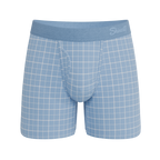 The Spick & Span | Window Pane Plaid Ball Hammock® Pouch Underwear With Fly - Shinesty