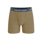 The Regatta | Navy and Yellow Terry Ball Hammock® Boxer - Shinesty