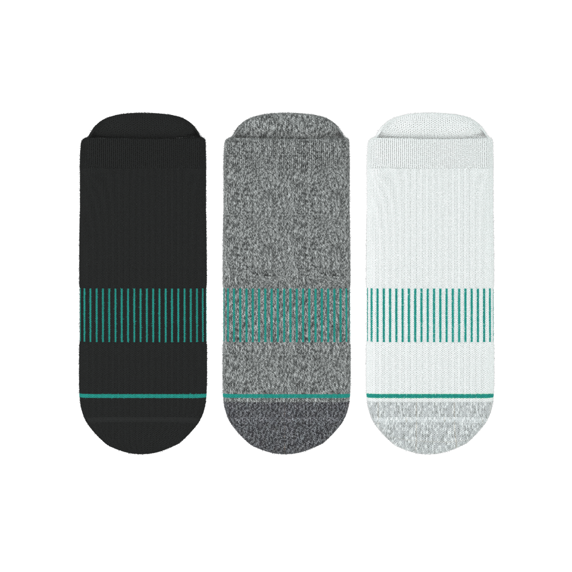 The Staple | Heel Hammock™ Ankle Socks 3 Pack - Shinesty