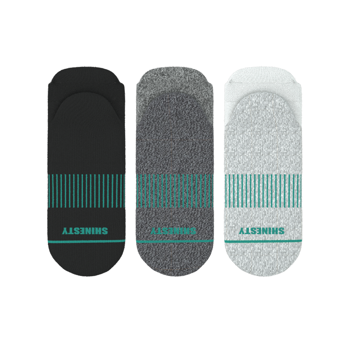 The Staple | Heel Hammock™ Ankle Socks 3 Pack - Shinesty