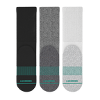 The Staple | Heel Hammock™ Crew Socks 3 Pack - Shinesty