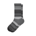 The Static Channel | Stripe Heel Hammock™ Crew Socks - Shinesty