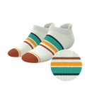 The Stellar | Retro Stripe Heel Hammock™ Ankle Socks - Shinesty