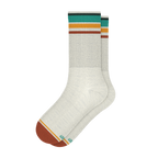 The Stellar | Retro Stripe Heel Hammock™ Crew Socks - Shinesty
