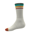 The Stellar | Retro Stripe Heel Hammock™ Crew Socks - Shinesty