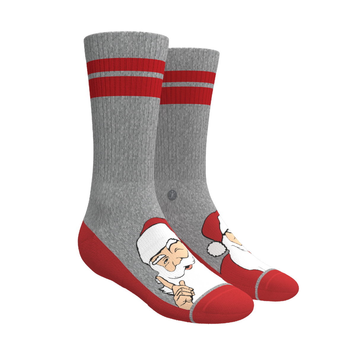 The Stocking | Santa Claus Heel Hammock™ Crew Socks - Shinesty