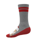The Stocking | Santa Claus Heel Hammock™ Crew Socks - Shinesty