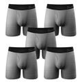 The Stormy Sky | Grey Ball Hammock® Pouch Underwear With Fly 5 Pack - Shinesty