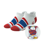 The Strip Poker | Playing Card Heel Hammock™ Ankle Socks - Shinesty