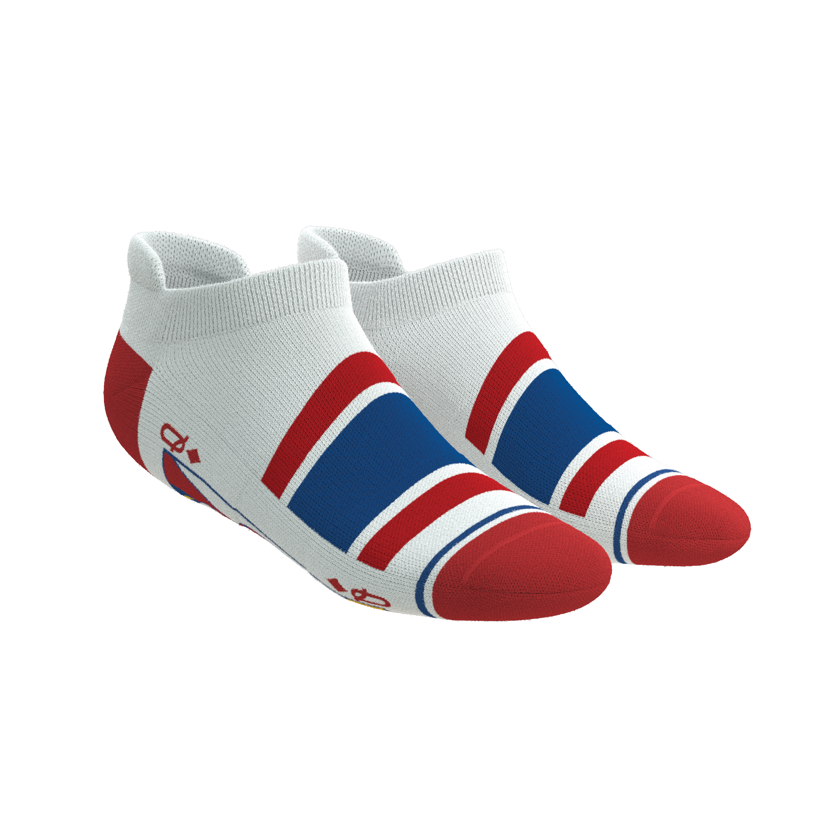 The Strip Poker | Playing Card Heel Hammock™ Ankle Socks - Shinesty