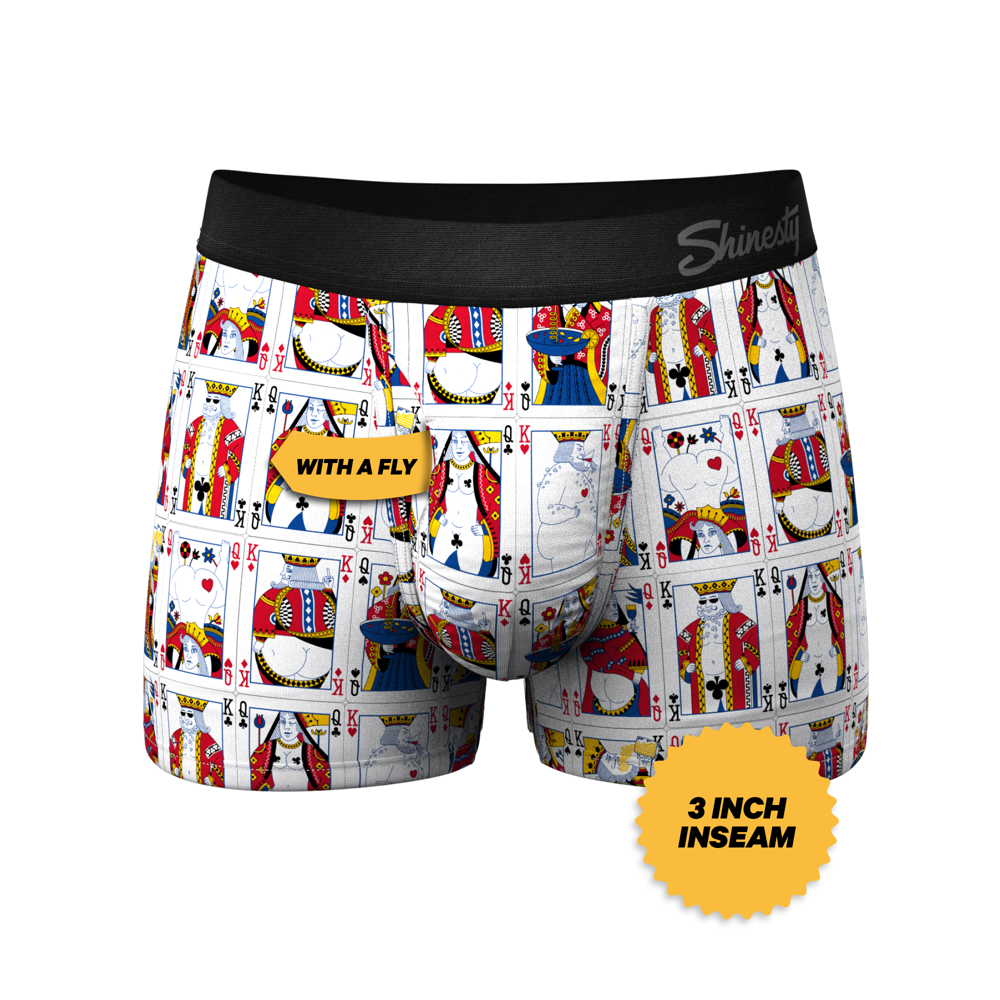 The Strip Poker | Playing Cards Ball Hammock® Pouch Trunks Underwear - Shinesty