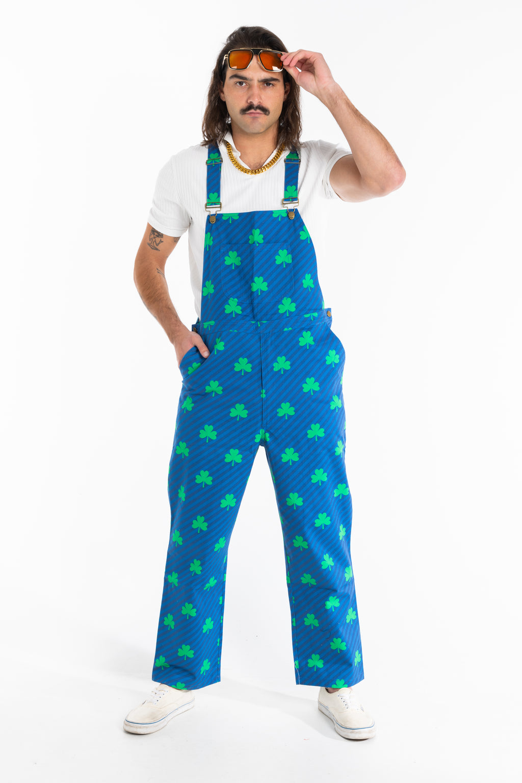The Boondocks | St Pats Clover Men's Overalls - Shinesty