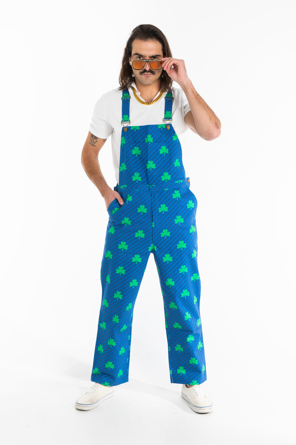 The Boondocks | St Pats Clover Men's Overalls - Shinesty