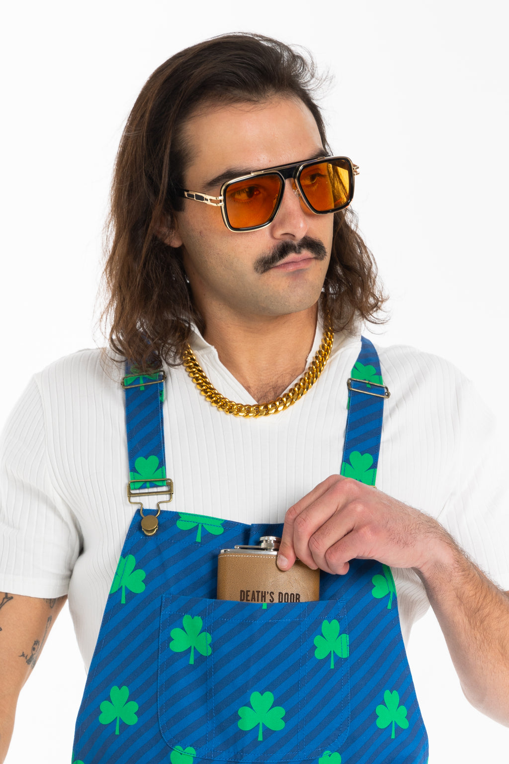 The Boondocks | St Pats Clover Men's Overalls - Shinesty