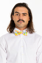 The Solar Flower | Trippy Floral Bow Tie - Shinesty