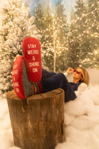 The Toe Tickler | Retro Slipper Socks Slipper Socks - Shinesty