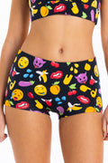 The Flirt | Emoji Modal Boyshort Underwear - Shinesty