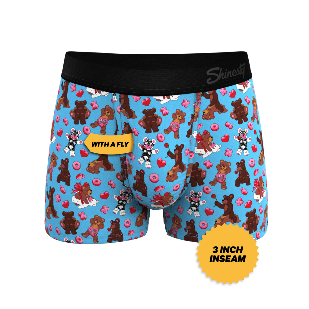 The Stuffed Animal | Teddy Bear Ball Hammock Pouch® Trunks Underwear - Shinesty