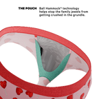 The Suckered In | Heart Lollipop Ball Hammock® Pouch Underwear Briefs - Shinesty