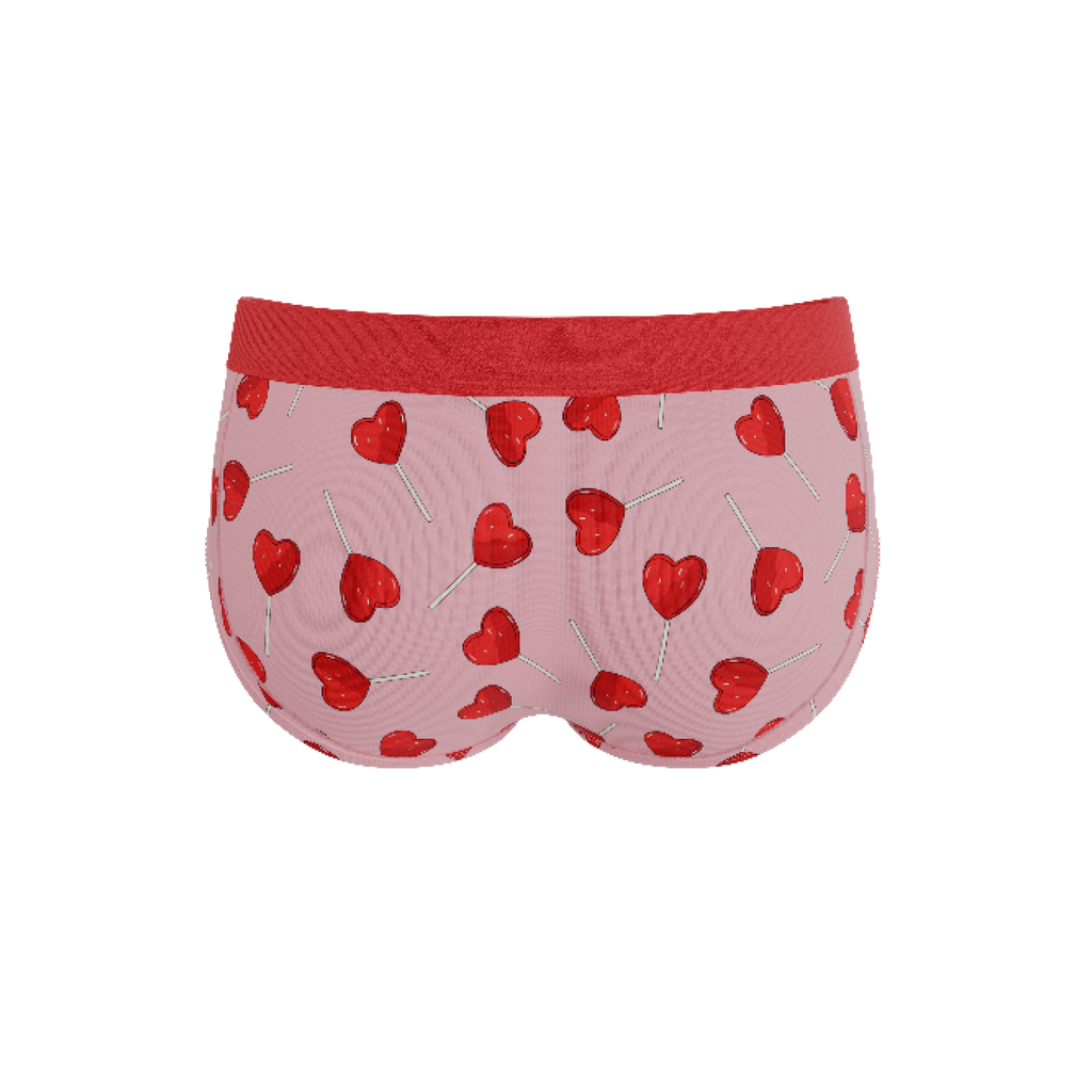 The Suckered In | Heart Lollipop Ball Hammock® Pouch Underwear Briefs - Shinesty