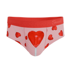 The Suckered In | Heart Lollipop Ball Hammock® Pouch Underwear Briefs - Shinesty