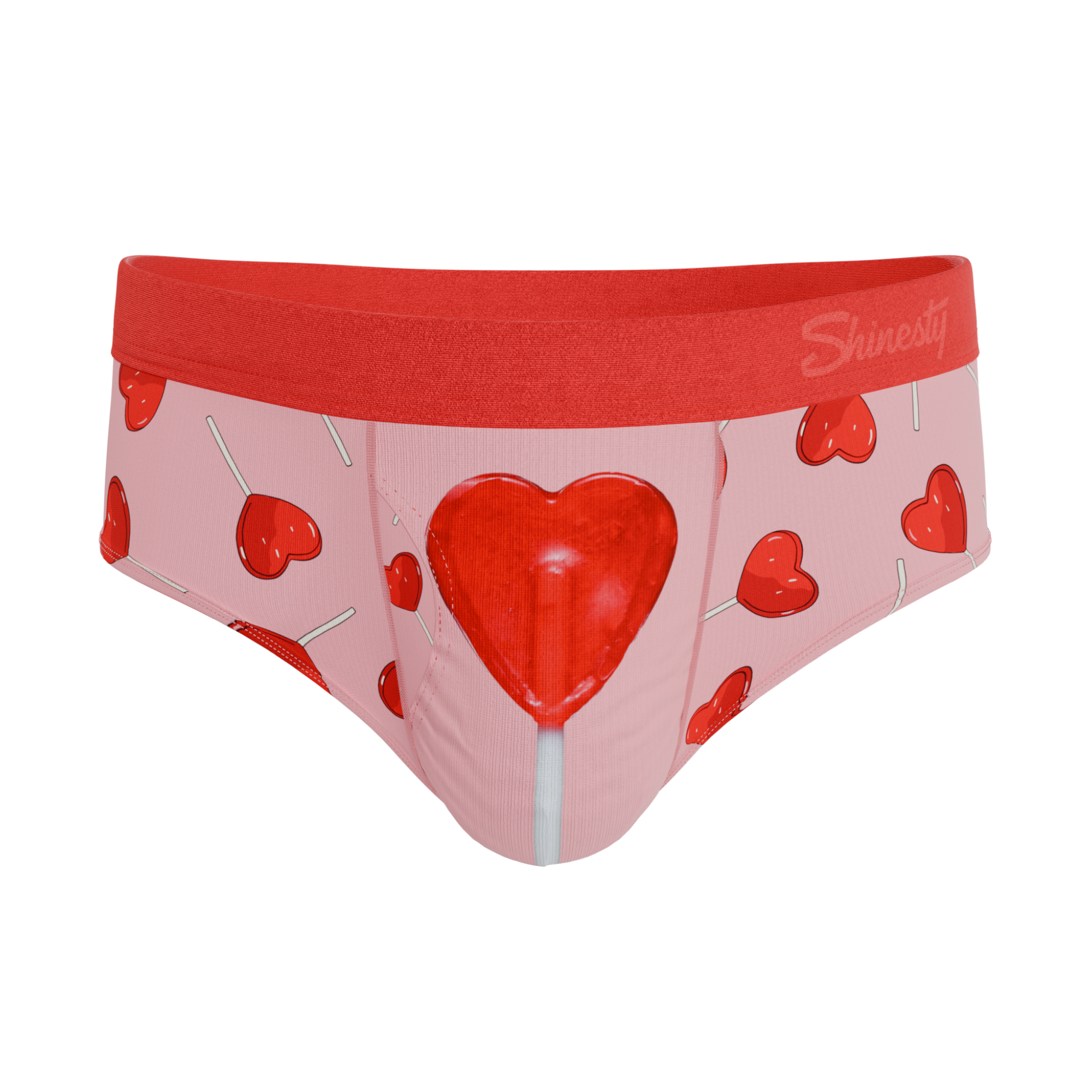 The Suckered In | Heart Lollipop Ball Hammock® Pouch Underwear Briefs - Shinesty