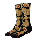 The Sugar & Vice | Shortbread Cookies Heel Hammock™ Crew Socks - Shinesty