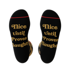 The Sugar & Vice | Shortbread Cookies Heel Hammock™ Crew Socks - Shinesty