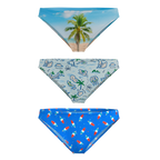 The Women Summer Essentials | Bikini Underwear 3 Pack - Shinesty