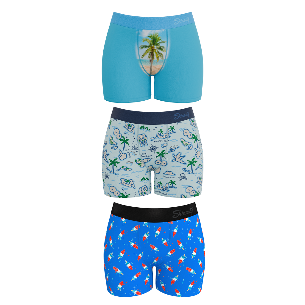 The Women Summer Essentials | Women’s Boxers 3 Pack - Shinesty