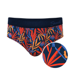The San Diego Sunrise | Tropical Foliage Ball Hammock® Pouch Underwear Briefs - Shinesty