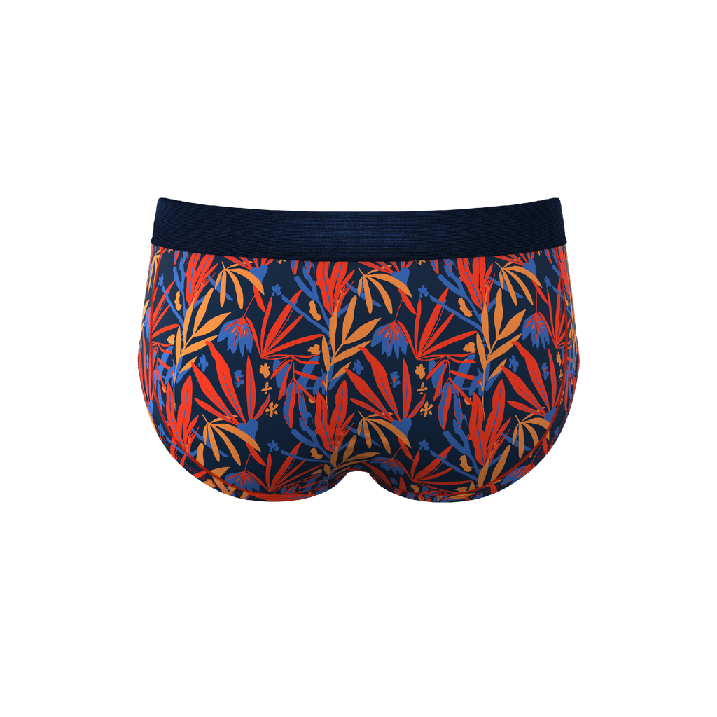 The San Diego Sunrise | Tropical Foliage Ball Hammock® Pouch Underwear Briefs - Shinesty