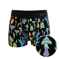 The Super Shroom | Neon Mushrooms Ball Hammock® Pouch Trunks Underwear - Shinesty