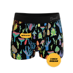 The Super Shroom | Neon Mushrooms Ball Hammock® Pouch Trunks Underwear - Shinesty