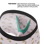 The Supreme Steed | Derby Horses Ball Hammock® Pouch Underwear With Fly - Shinesty
