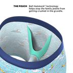 The Surfin' Turf | Shinesty Surfer Ball Hammock® Pouch Underwear - Shinesty