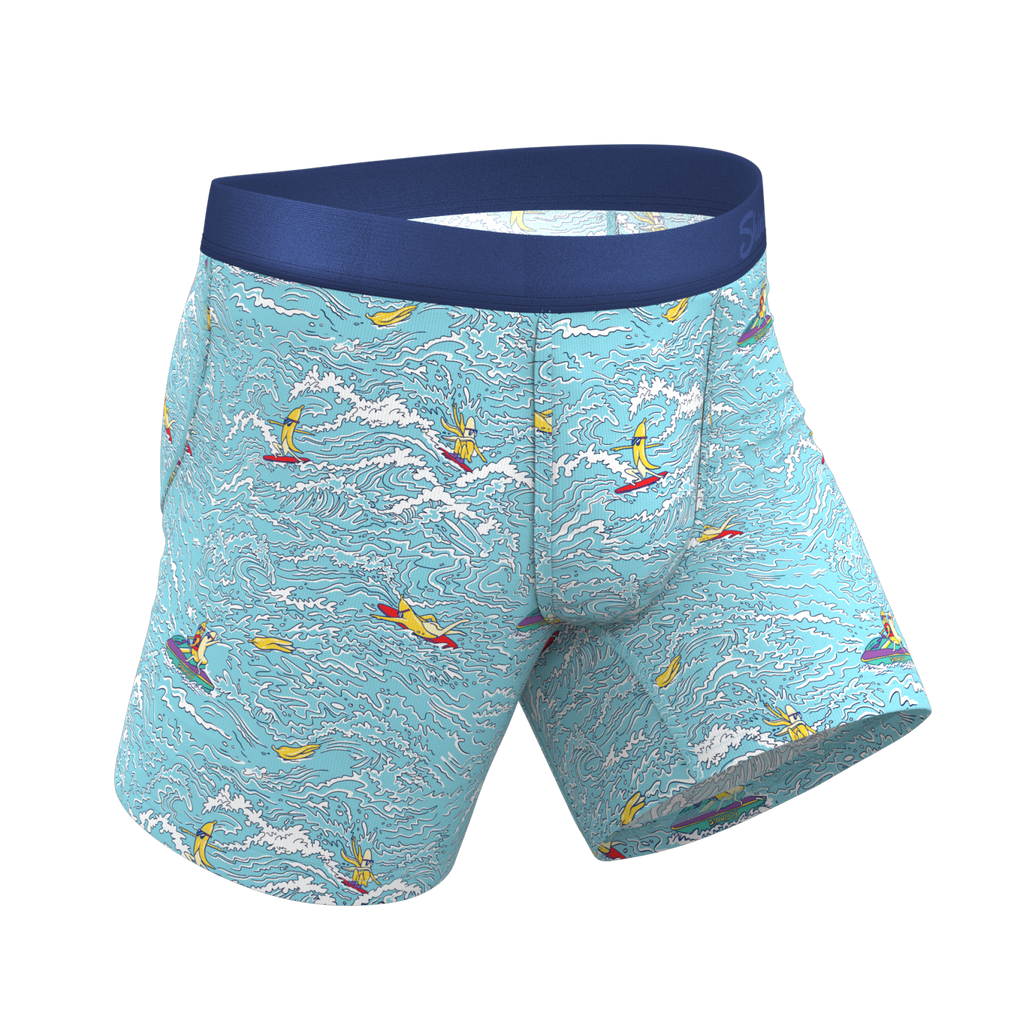 The Surfin' Turf | Shinesty Surfer Ball Hammock® Pouch Underwear - Shinesty
