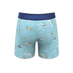 The Surfin' Turf | Shinesty Surfer Ball Hammock® Pouch Underwear - Shinesty