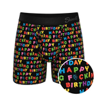 The Surprise Party | Birthday Balloons Ball Hammock® Pouch Underwear With Fly - Shinesty