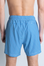 The Swim Lesson | Blue Wave Tropical Ball Hammock® Pouch 8" Swim Trunks - Shinesty