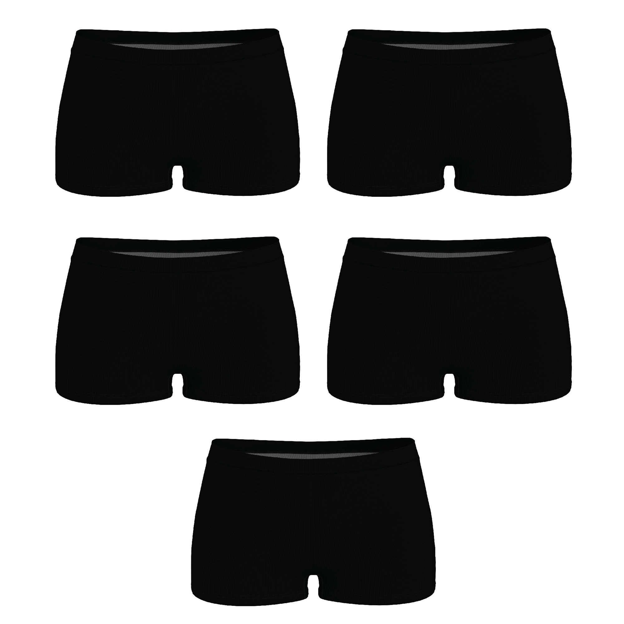 The Threat Level Midnight | Boyshort Underwear 5 Pack - Shinesty