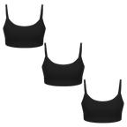 The Threat Level Midnight | Women's Boob Hammock™ Bralette 3 Pack - Shinesty