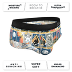 The Taboo | Tarot Cards Ball Hammock® Pouch Underwear Briefs - Shinesty