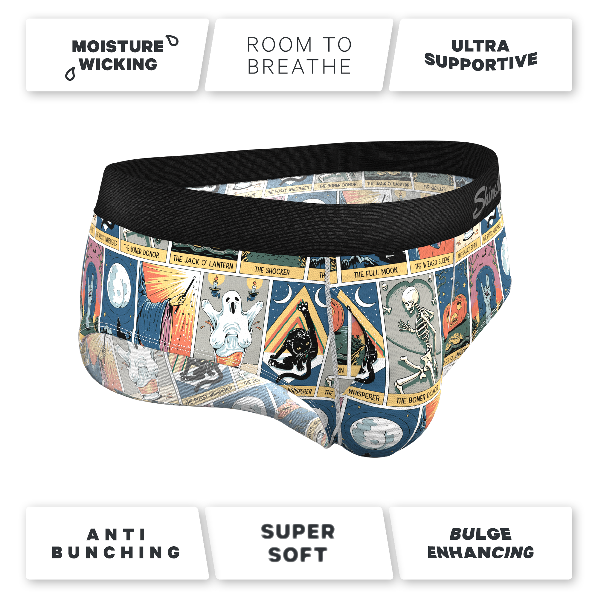 The Taboo | Tarot Cards Ball Hammock® Pouch Underwear Briefs - Shinesty