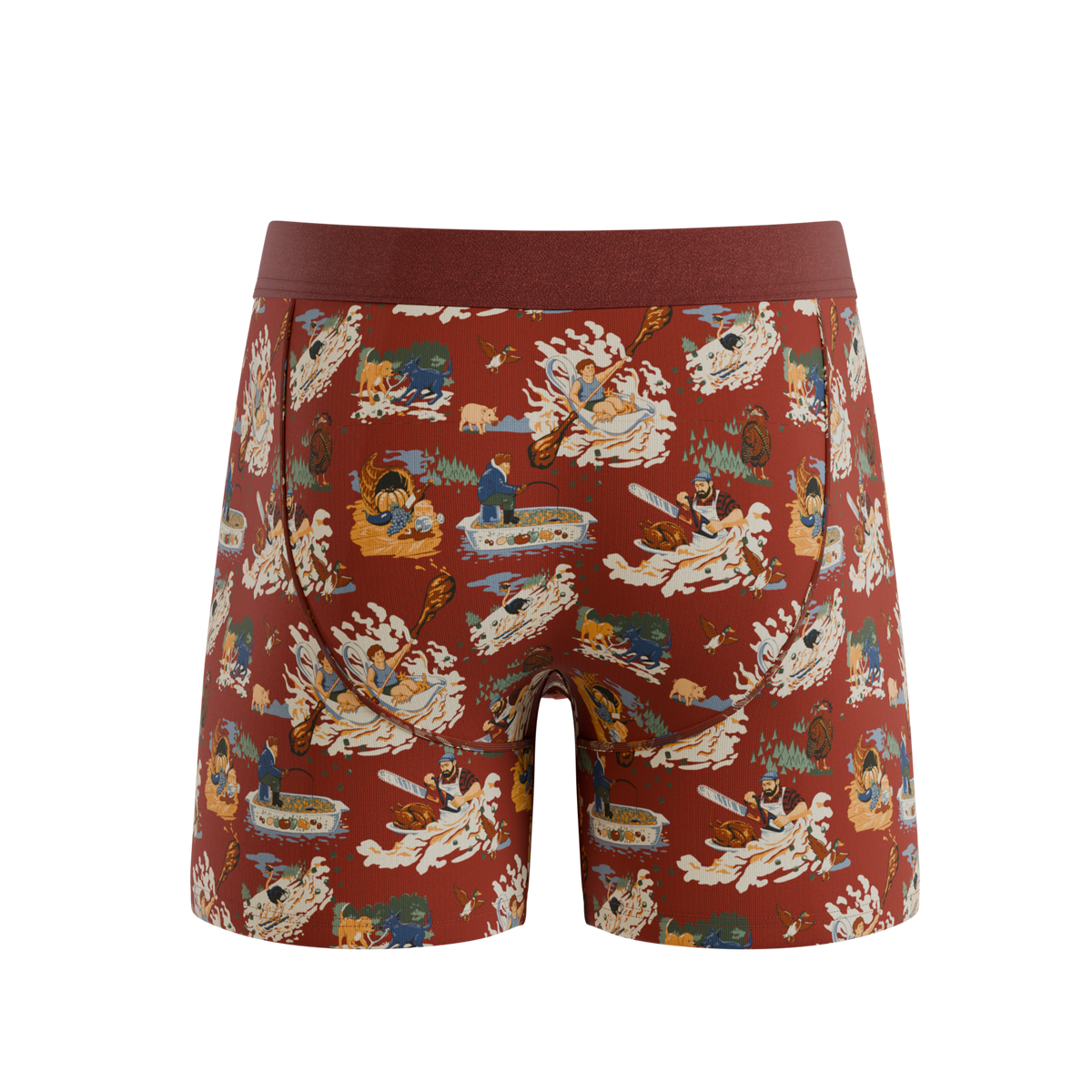 The Tater Toile | Thanksgiving Scene Ball Hammock® Pouch Underwear - Shinesty