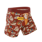 The Tater Toile | Thanksgiving Scene Ball Hammock® Pouch Underwear With Fly - Shinesty