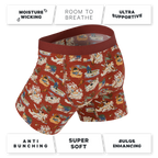 The Tater Toile | Thanksgiving Scene Ball Hammock® Pouch Underwear With Fly - Shinesty
