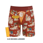 The Tater Toile | Thanksgiving Scene Ball Hammock® Boxer - Long Leg - Shinesty