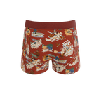 The Tater Toile | Thanksgiving Scene Ball Hammock® Pouch Trunks Underwear - Shinesty