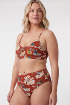 The Tater Toile | Thanksgiving Scene Boob Hammock™ Plunge Bralette - Shinesty
